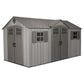 Lifetime 15 Ft x 8 Ft Outdoor Storage Shed ROUGH CUT Edition (60318)