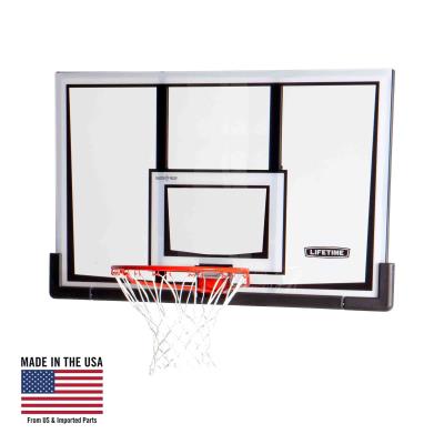 Lifetime Basketball Backboard and Rim (52-Inch Polycarbonate)