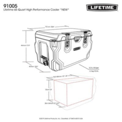 Lifetime 65 Quart High Performance Cooler