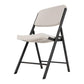 Lifetime Classic Folding Chair (Commercial) - Almond