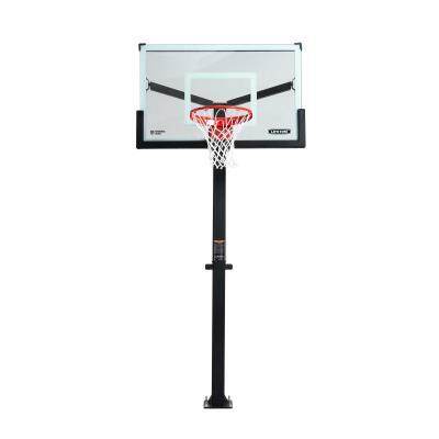 Lifetime Mammoth Bolt Down Basketball Hoop (54-Inch Tempered Glass)