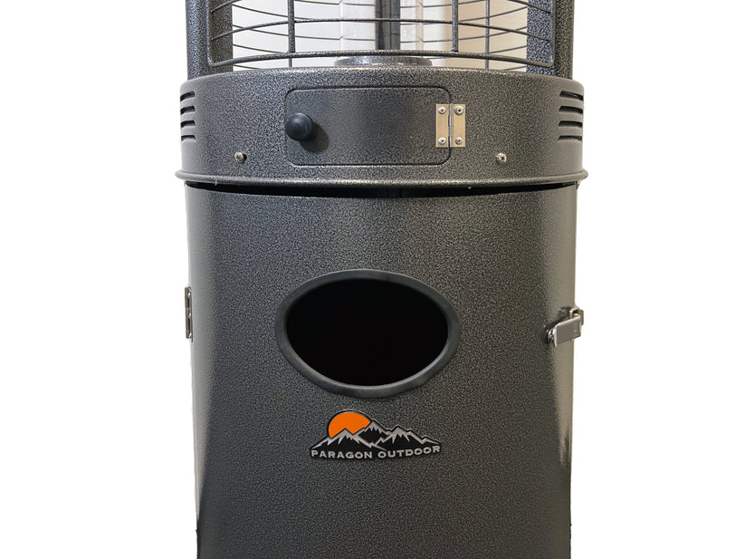 Shine Round Flame Tower Heater, 82.5”, 32,000 BTU
